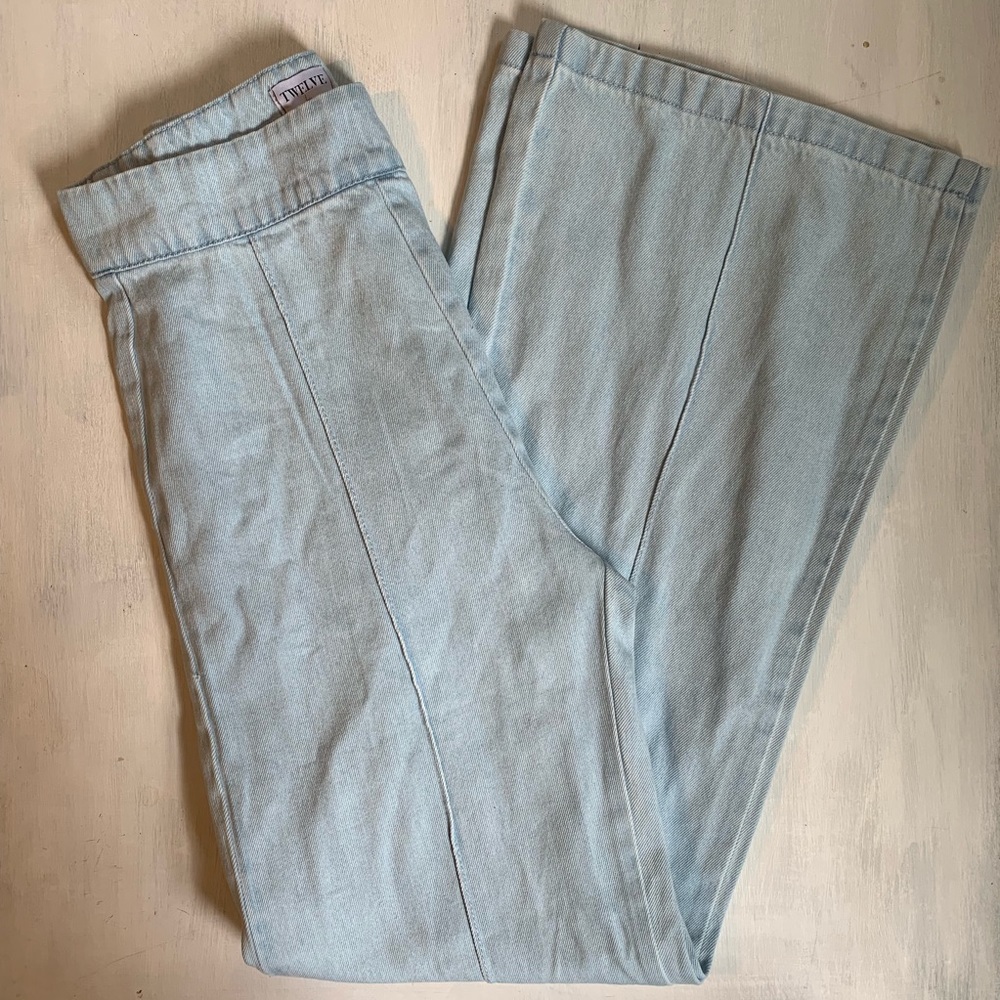 EUC Twelve by Twelve Wide Leg Trouser Jeans